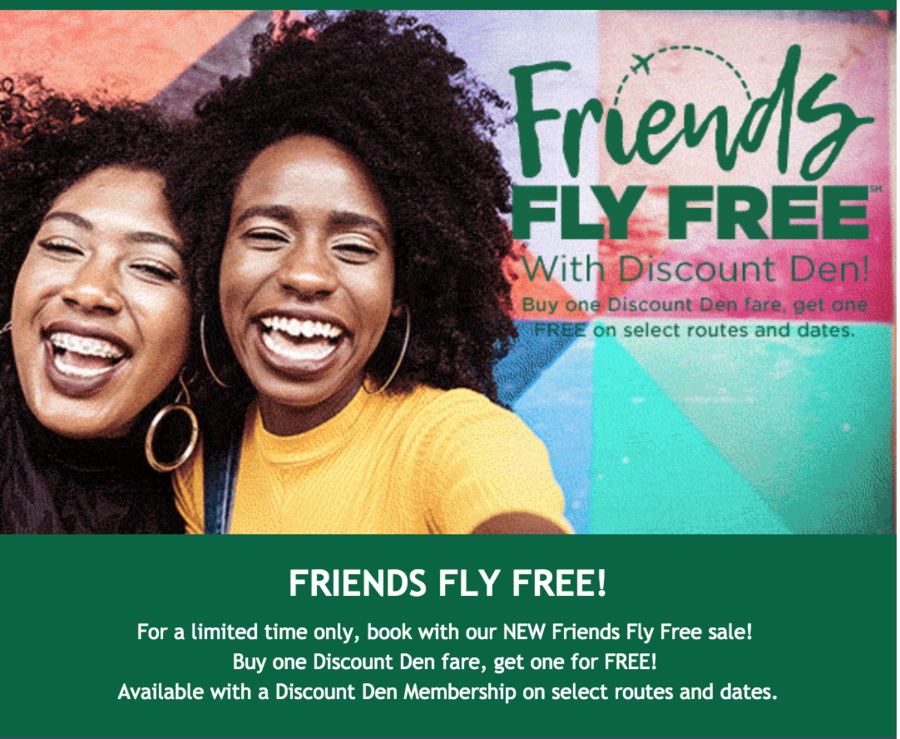Fly Friends Frontier Airlines Gives Away Free Flights for Friends – What You Should ...